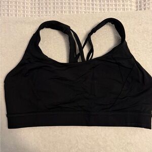 lululemon athletica Black Strappy Low-Impact Sports Bra